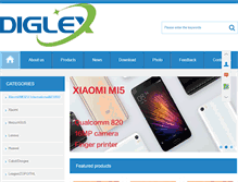 Tablet Screenshot of diglex.com